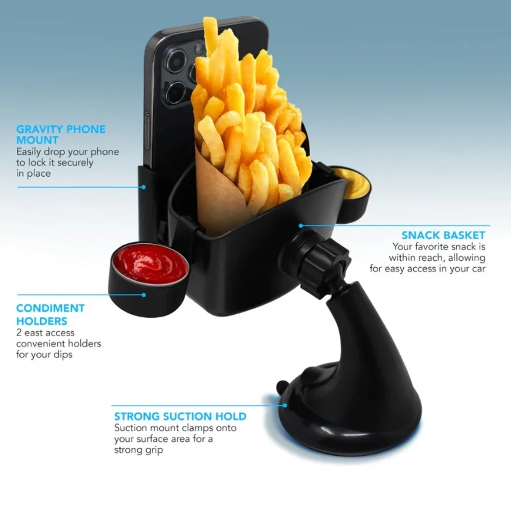 Phone And Food Universal Car Mount